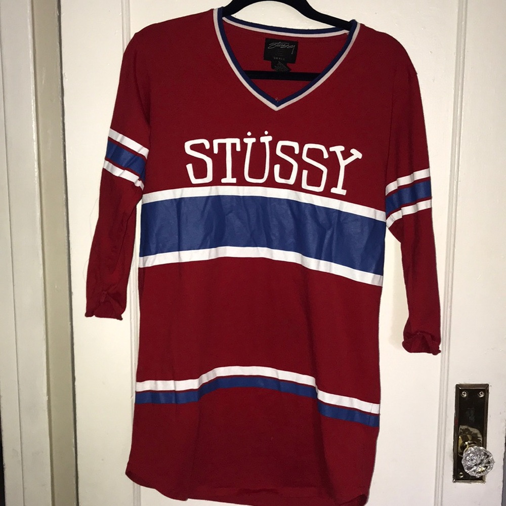 STUSSY, female jersey shirt/dress